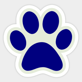 dog paw Sticker